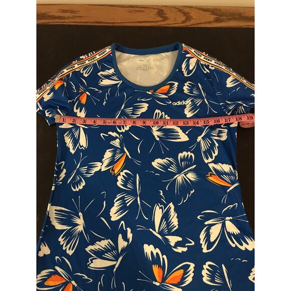 Adidas x FARM Rio Butterfly Print Dress - Size Medium - Picture 6 of 10